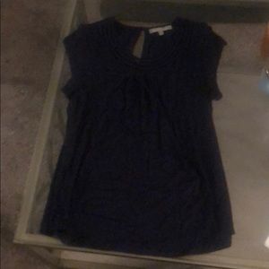 Navy blue top